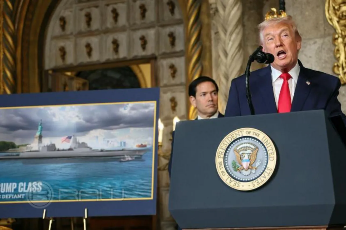 Trump Meluncurkan Rencana untuk Kapal Perang